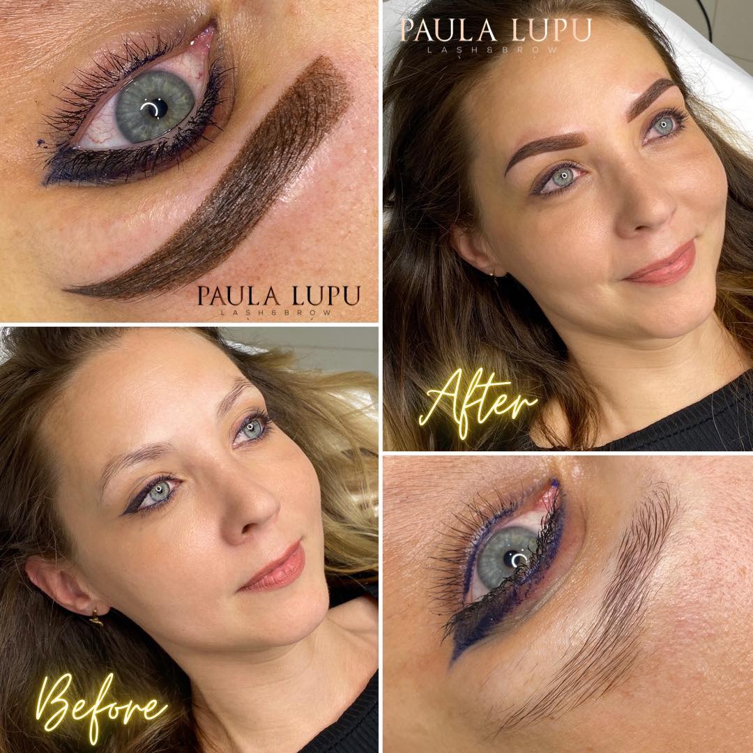 Trenduri in micropigmentarea sprancenelor: tehnica ombre